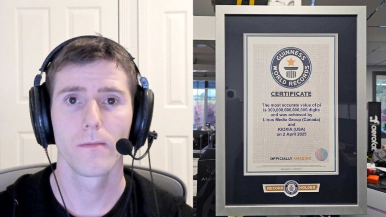 Linus Tech Tips and KIOXIA smashed the Guinness World Record, computing Pi to 3 quintillion digits with a $1 million supercomputer. Uncover the cutting-edge tech and sheer determination behind this epic mathematical milestone.