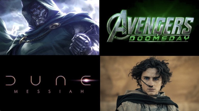  Imagine the unprecedented box office battle: 'AVENGERS: DOOMSDAY' and 'DUNE: MESSIAH' releasing on the same day. Explore the fan frenzy, cultural impact, and why this hypothetical 