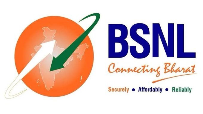 A dynamic visual representation of BSNL's financial rebound. A rising line graph prominently displays two consecutive green peaks, symbolizing the historic quarterly profits. The backdrop features abstract digital network lines and a subtle outline of the Indian subcontinent, signifying national connectivity and progress.