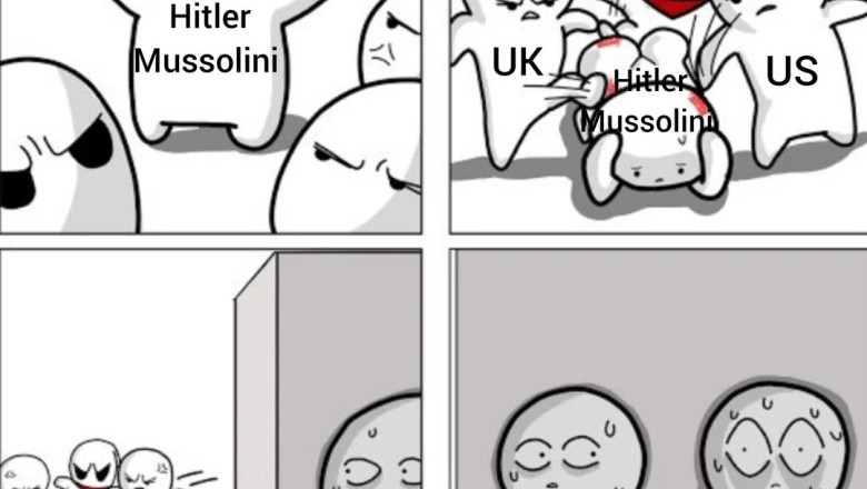 World War II Meme: Axis Powers vs. Allies