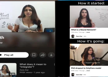From Neural Networks to OnlyFans: Zara Dar’s Career Shift meme