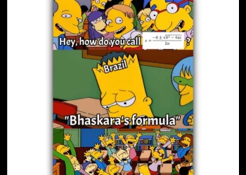 Why Brazil Calls Quadratic Formula “Bhaskara’s Formula Simpson meme