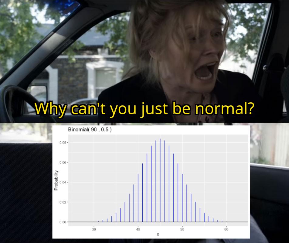 Why can't you just be a normal maths meme 