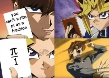 When Math Meets Anime: The Pi Fraction Plot Twist Meme