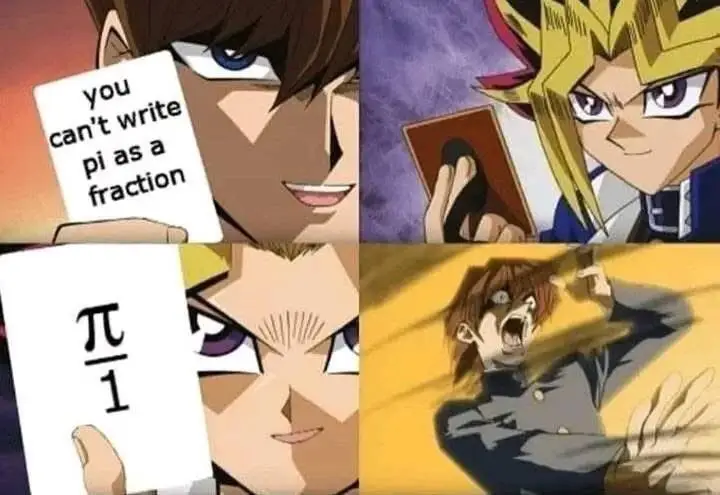 When Math Meets Anime: The Pi Fraction Plot Twist Meme