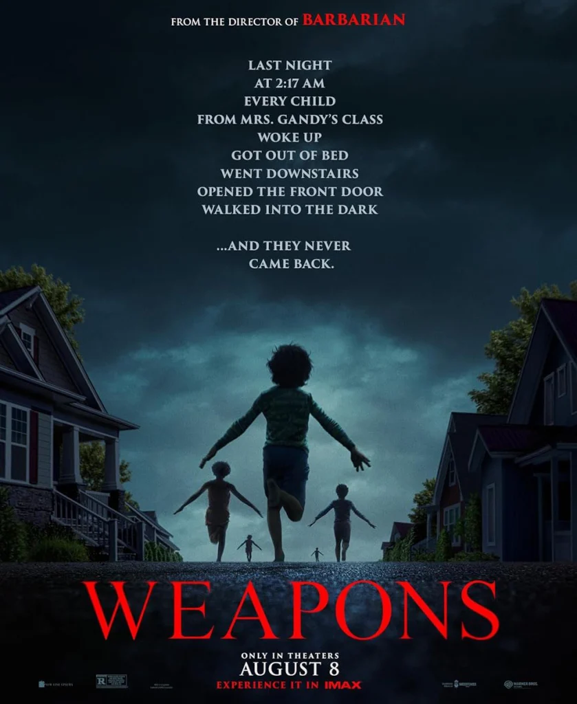Discover Weapons, the horror mystery film directed by Zach Cregger, with a perfect 100% Rotten Tomatoes score. Learn about the plot, cast, release date, and why critics say it’s the decade’s best horror movie.