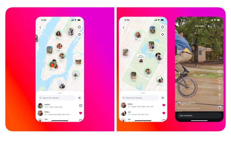 Instagram Launches Real-Time Location Sharing Feature Called “Instagram Map”