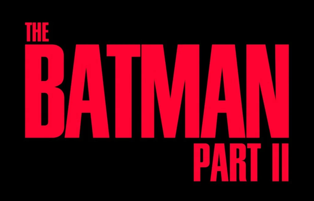 Robert Pattinson in the Batsuit with text: “The Batman 2 starts filming in January 2026 – Get ready for the Dark Knight’s return.”