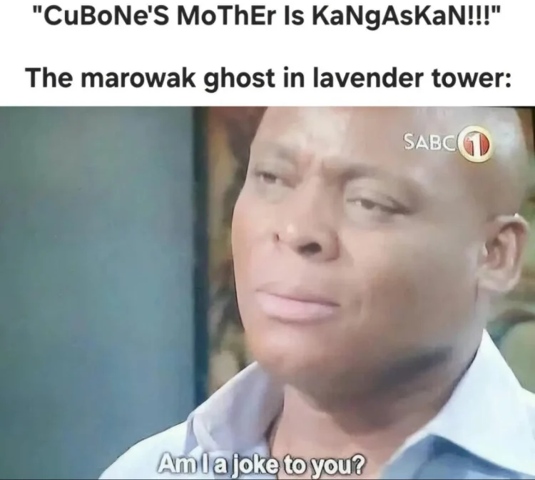 Pokemon fans: “CuBoNe’S MoThEr Is KaNgAsKaN!!!” The marowak ghost in lavender tower: