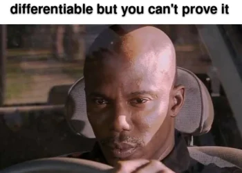 The Hilarious Struggle of Proving Non-Differentiable Functions in Calculus maths humor