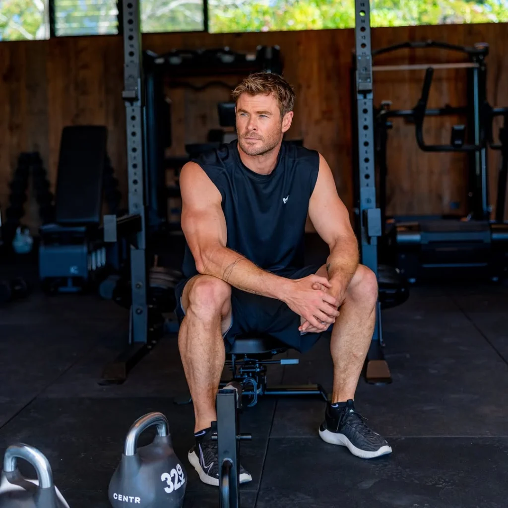 Chris Hemsworth as Thor in the Marvel movies