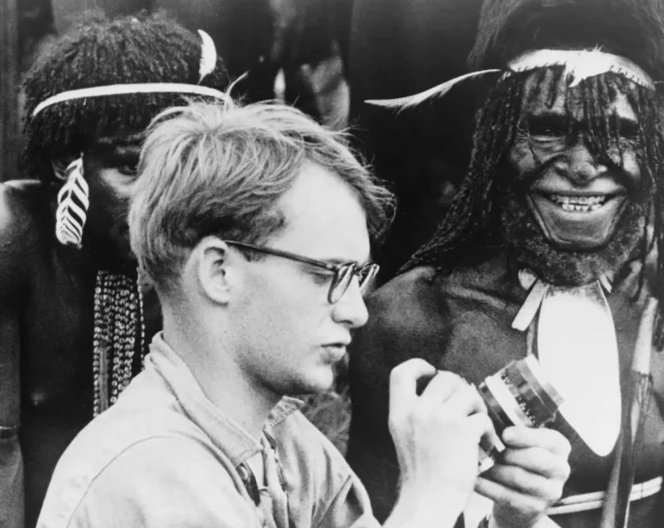 Michael Rockefeller Vanishes in Asmat—Photo of a White Canoeist Among the Tribe Fuels New Theories