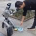 humanoid robot begging China, robot QR code donations, Unitree G1 viral video, humanoid robot cashless payment, robot electricity bills stunt, China street robot performance, viral humanoid robot 2026, robot human interaction, AI marketing stunt, future robotics China