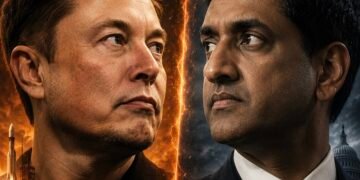 Elon Musk and Rep. Ro Khanna in political dispute over Department of Government Efficiency spending cuts to USAID foreign aid program affecting millions of children