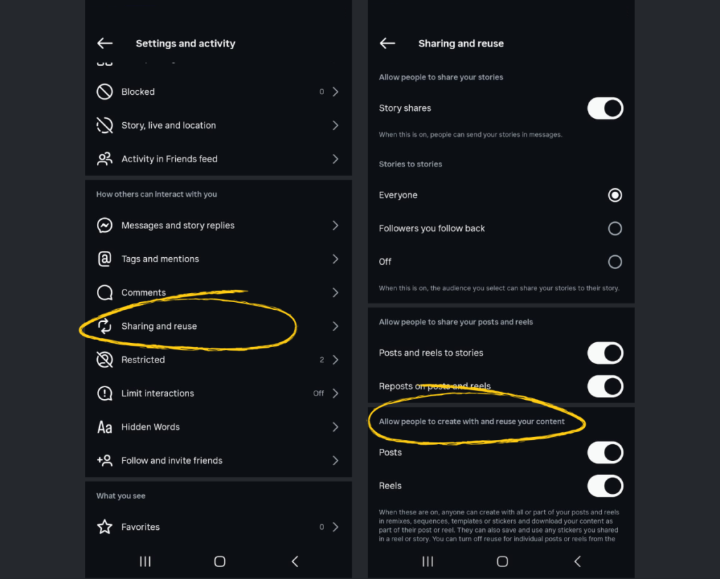 How to Turn Off AI Image Reuse