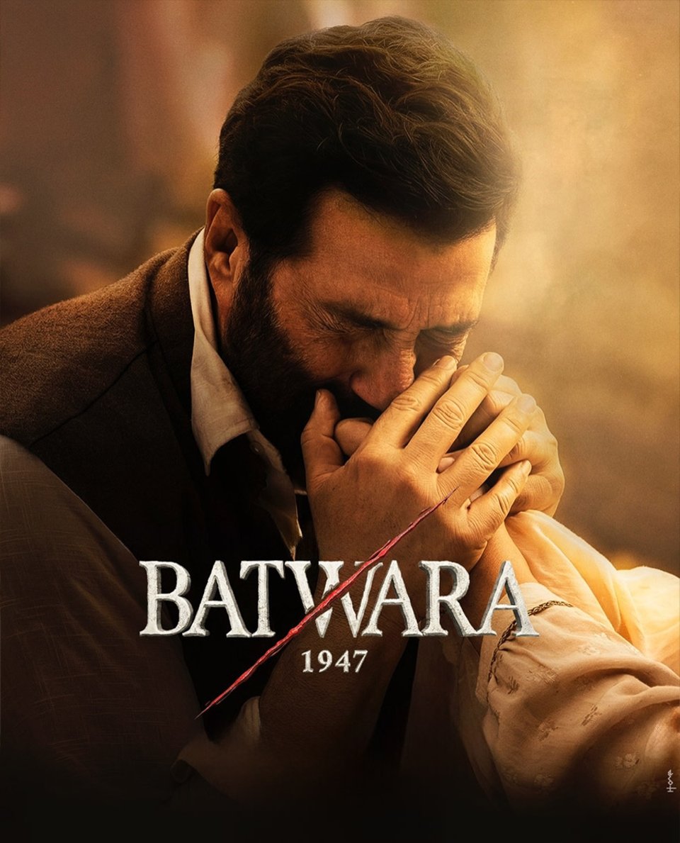 Batwara 1947 Movie Poster starring Sunny Deol