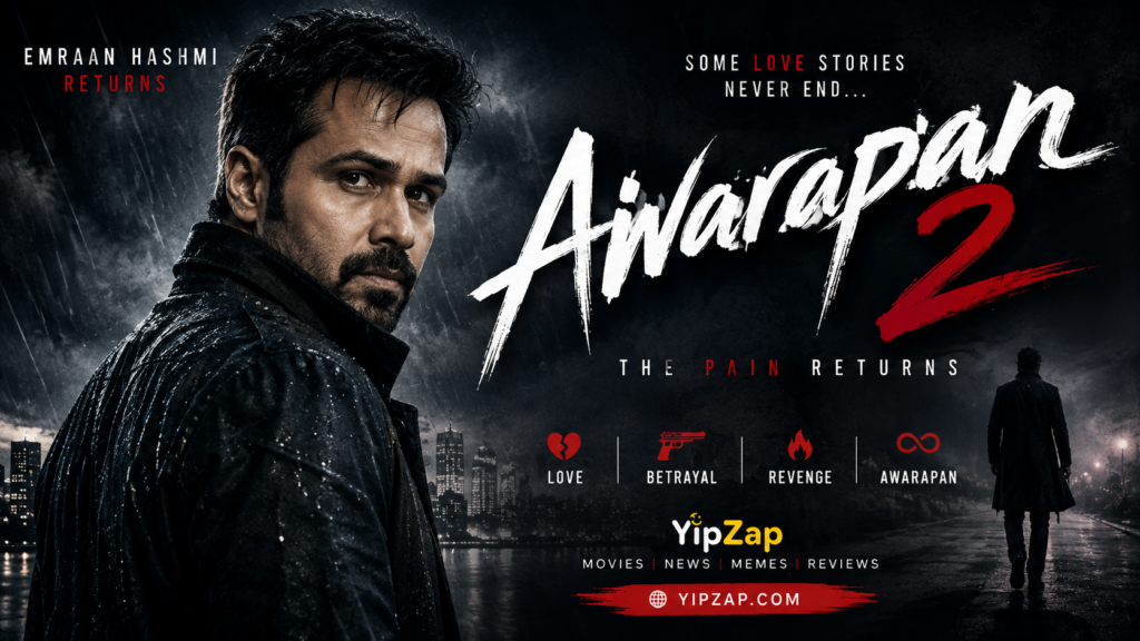 Awarapan 2 Day 2 box office collection featuring Emraan Hashmi in the romantic crime thriller sequel Awarapan 2.