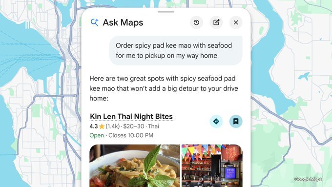 google map new feature