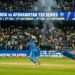 India vs Afghanistan T20 Series banner showing action at Arun Jaitley Stadium Delhi with schedule on screen