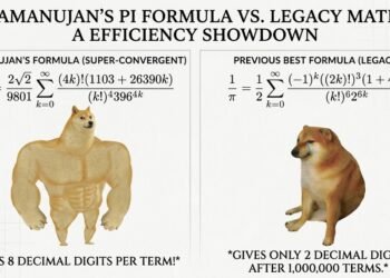 Explore top Srinivasa Ramanujan memes explaining his pi formulas, -1/12 sum, and Cambridge life, plus an in-depth biography of the math genius.