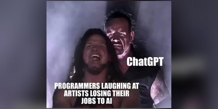 ChatGPT memes: programmers laughing at artists losing their jobs to AI