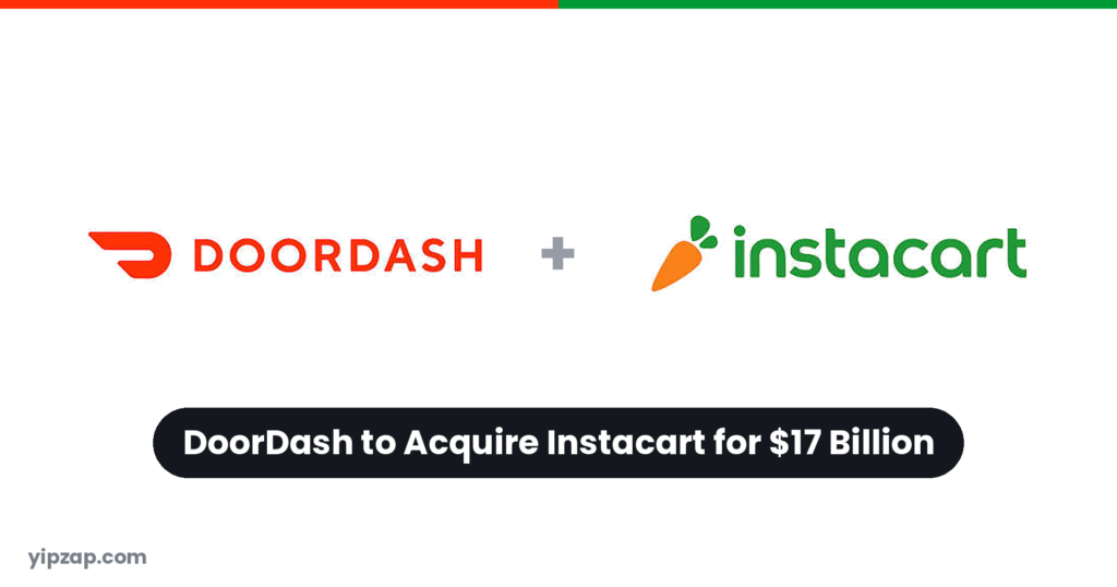 DoorDash acquires Instacart in a $17 billion grocery delivery deal announced October 29, 2026