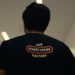 Foundry Robotics team member wearing The Everything Factory T-shirt as Foundry Robotics raises $100M Series A