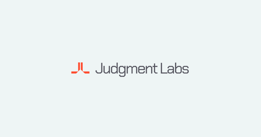 Judgment Labs AI agent monitoring dashboard showing traces and failure alerts