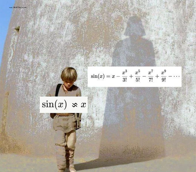 Sin trigonometry math meme