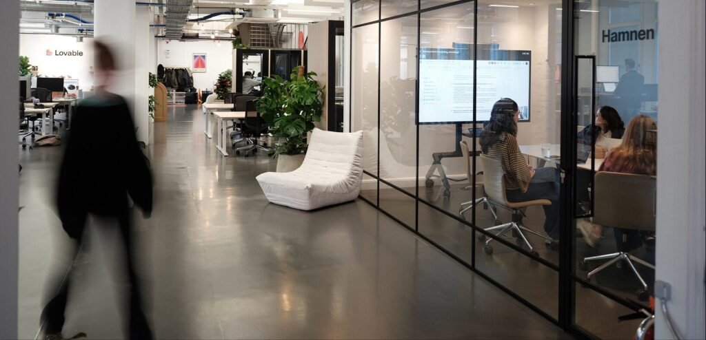 Lovable opens London office, Lovable London hiring, Lovable jobs London, Lovable Stockholm, Lovable $13.3 billion valuation, Anton Osika, vibe coding, AI startup London, UK AI hub