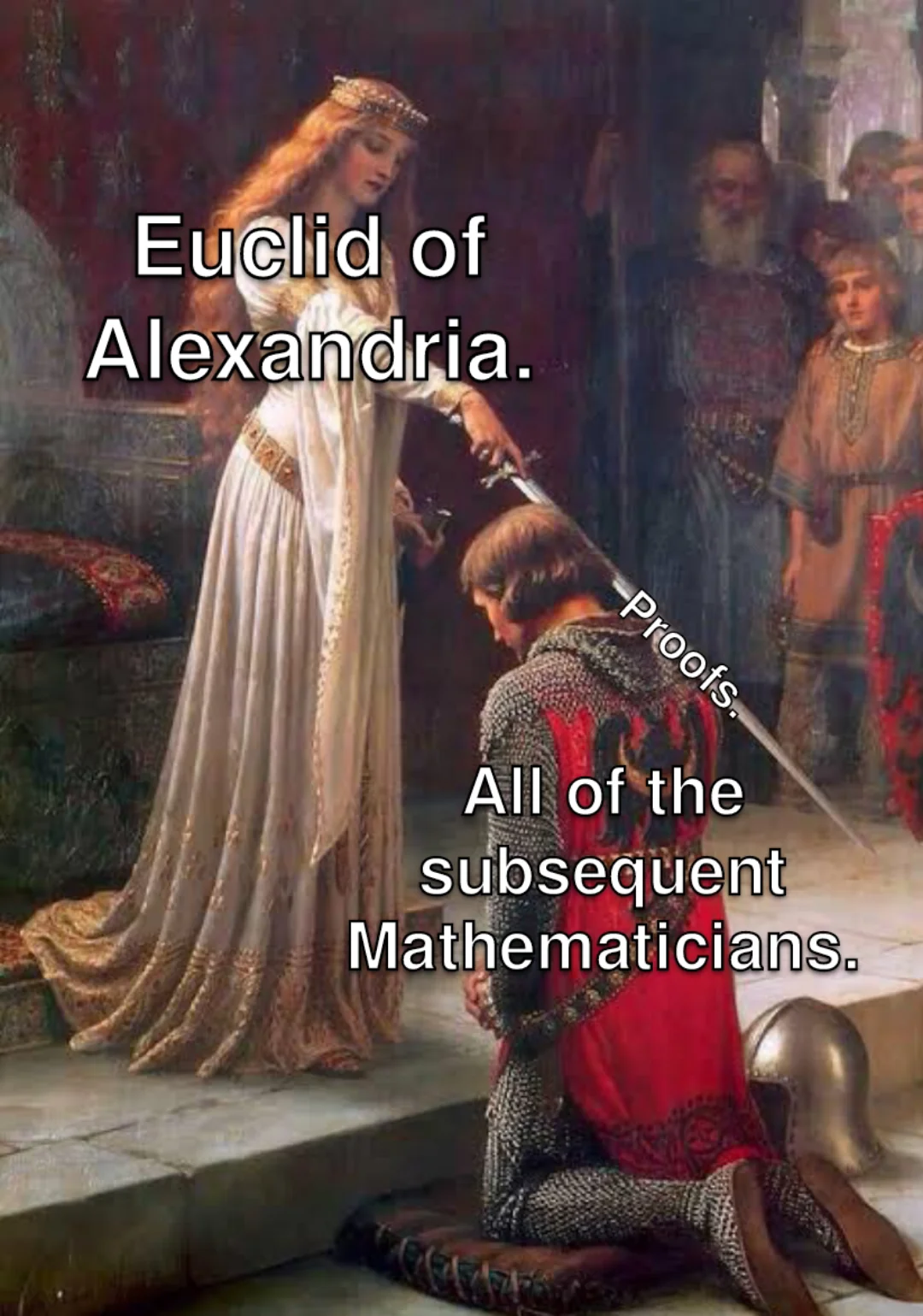 Euclid Proofs Ramanujan Meme
